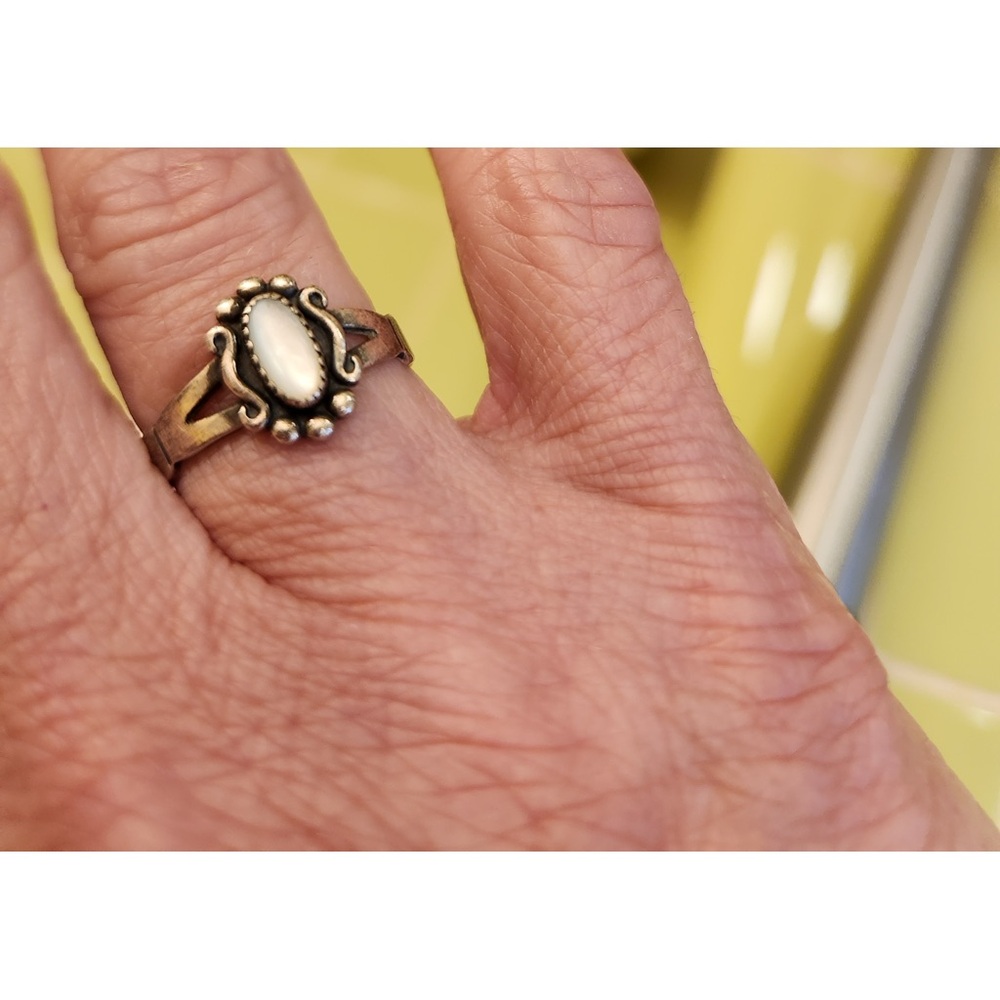 Vintage Sterling Silver Ring, Size 6 1/2